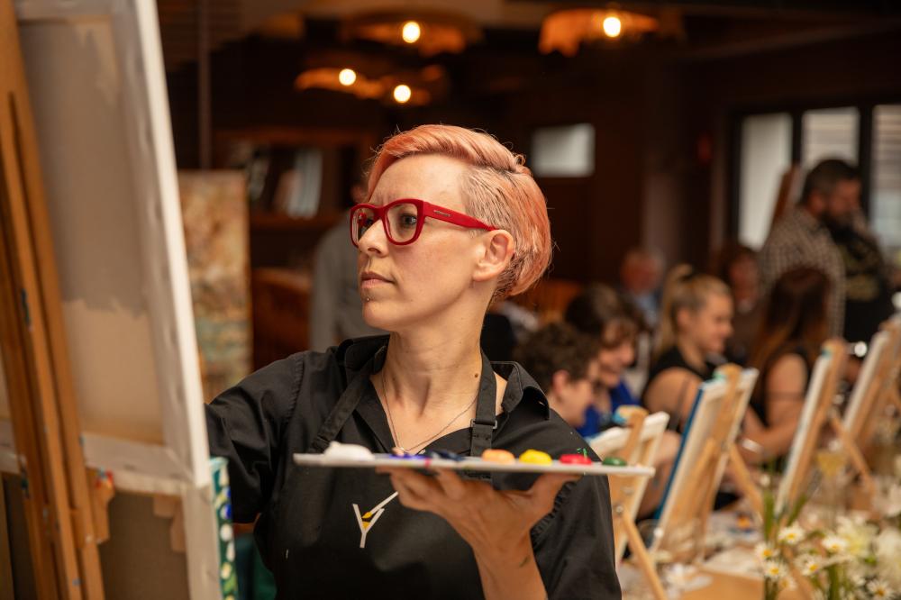 ARTYPARTY @GOSTILNA KUNST (SLIKARSKA DELAVNICA)