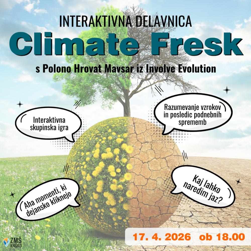 DELAVNICA: CLIMATE FRESK S POLONO HROVAT MAVSAR