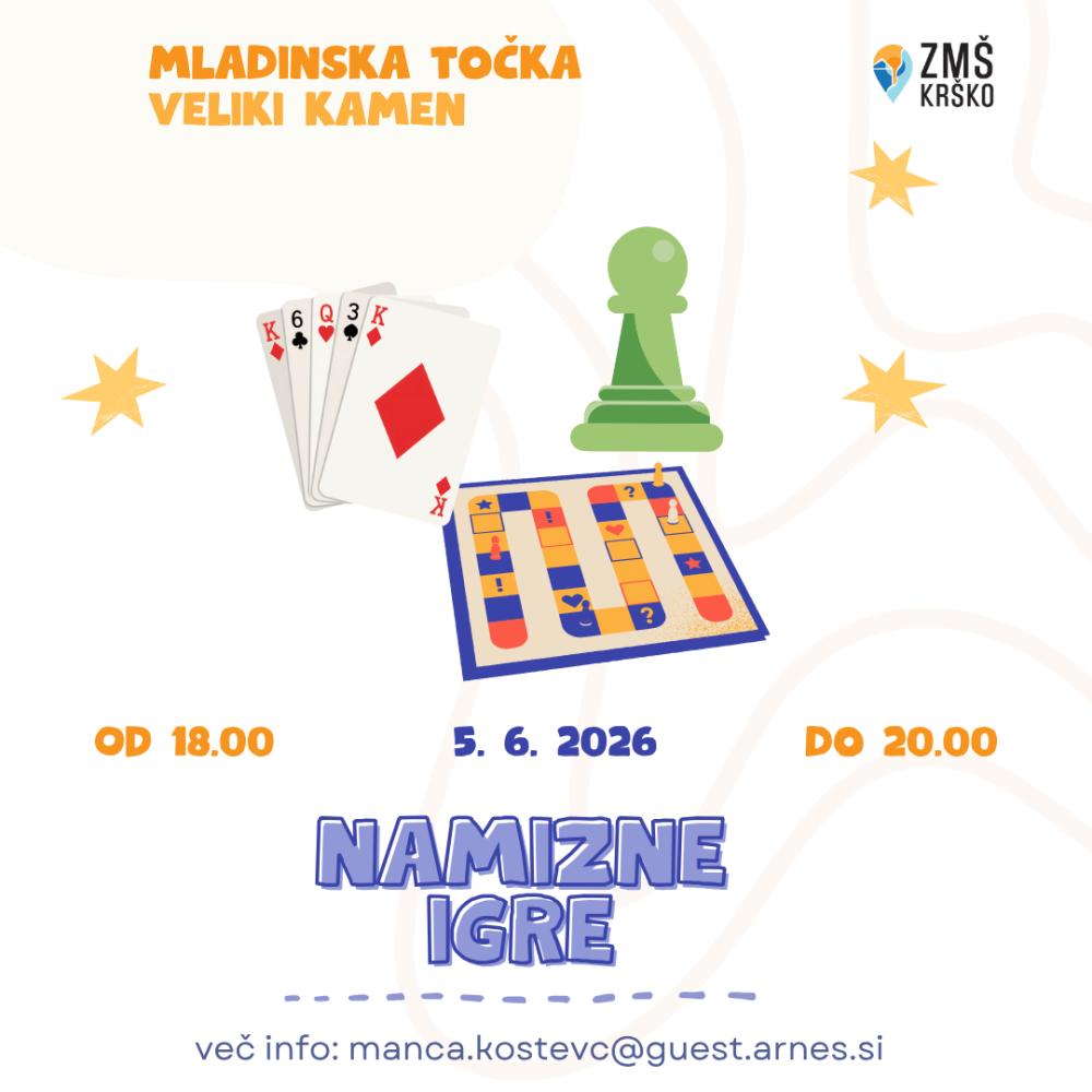 MT VELIKI KAMEN: NAMIZNE IGRE